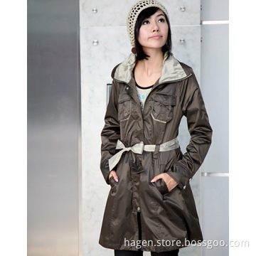 ladies' nylon dust coat